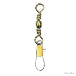 100 Emerillons Flashmer Baril A Agrafe Inox N°8