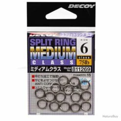 Anneaux Brisés Decoy Split Ring 75lb