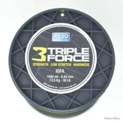 Asso Nylon Triple Force Jaune 30lb 1000m