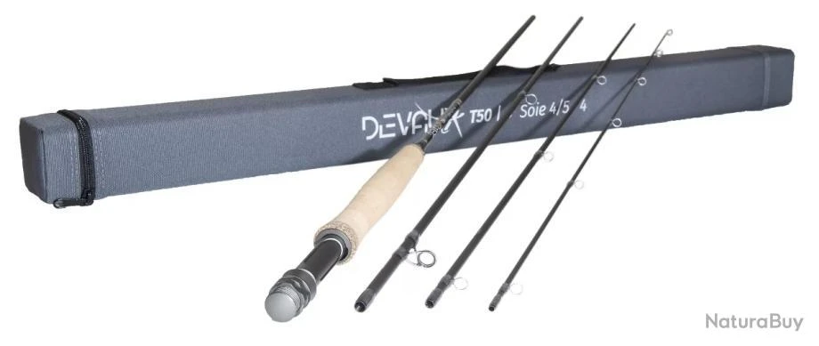 CANNE DEVAUX T50 9 Pieds - Brins 4 - Poids 93gr Soie 5/6