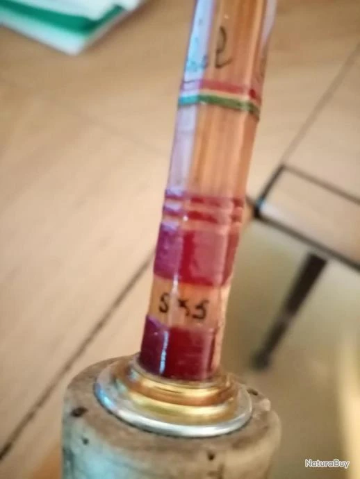 Canne à Mouche En Bambou Refendu Pezon Et Michel