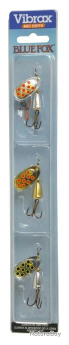 Kit Cuillere Blue Fox Vibrax Expert 2