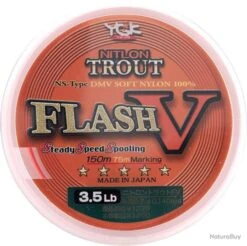 YGK NITLON TROUT FLASH V N320 - 2.5 LB - PE 0.5