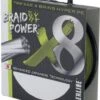 TRESSE BRAID POWER VERTE 8 BRINS 135M 0.17mm-28lbs