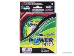 Tresse Power Pro Rouge - Bobine 135m 8/100