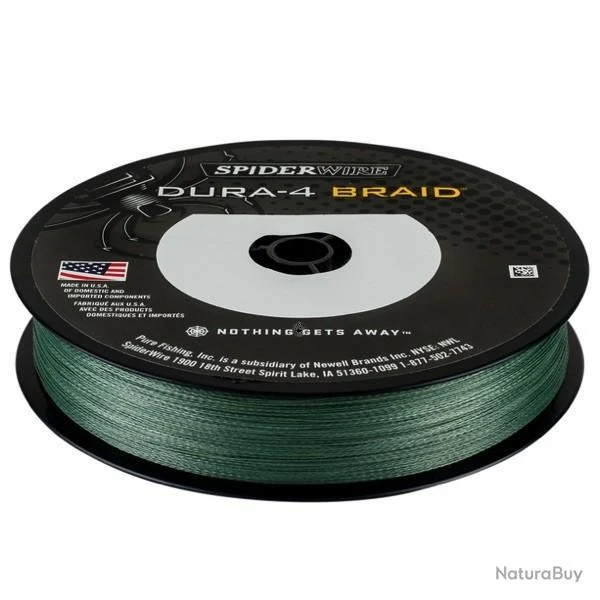 Tresse SpiderWire Dura 4 300m 20/100 Green