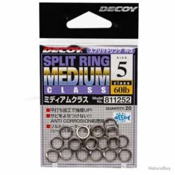 Anneaux Brisés Decoy Split Ring 60lb