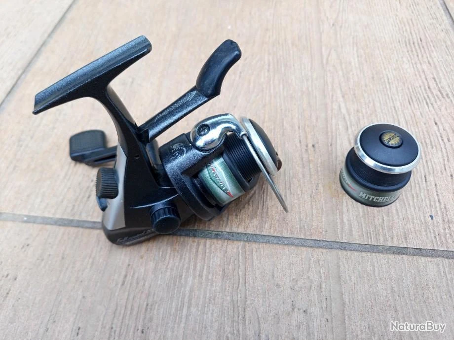 MOULINET MITCHELL FULL COTROL 200 . DEUX BOBINES . PARFAIT ETAT . – Image 2