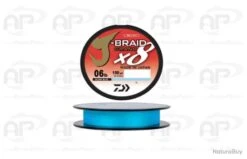 Daiwa Tresse J-Braid Grand X8 Bleu 0,18 Mm 135m 12,50kg