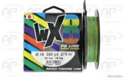 Tresse Powerline Wx8 Multicolore 0.16 135m