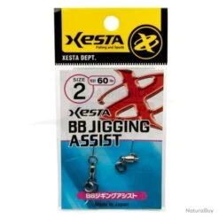 Agrafes Xesta BB Jigging Assist 60lb