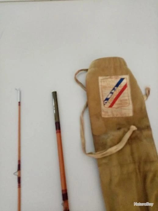 Canne à Mouche En Bambou Refendu Pezon Et Michel – Image 5