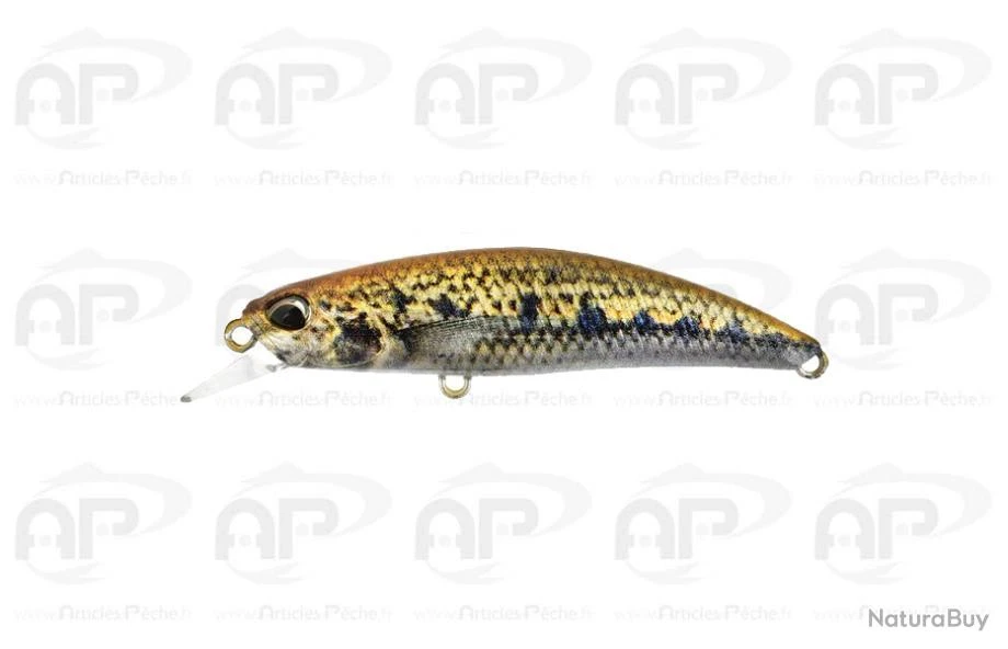 Leurre Truite Duo Spearhead Ryuki 60S Coulant Goujon 6,5 G 6cm Hameçons Triples