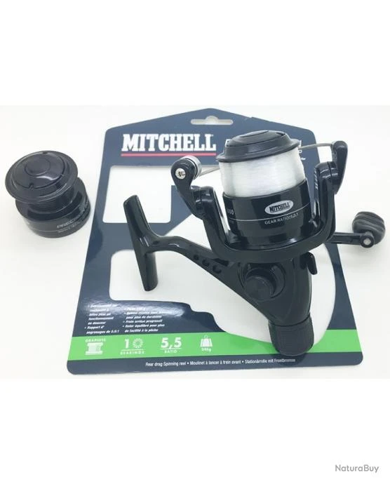 Moulinet Mitchell Truite / Carnassier Precision 2 000 RD + Garni De Nylon – Image 5