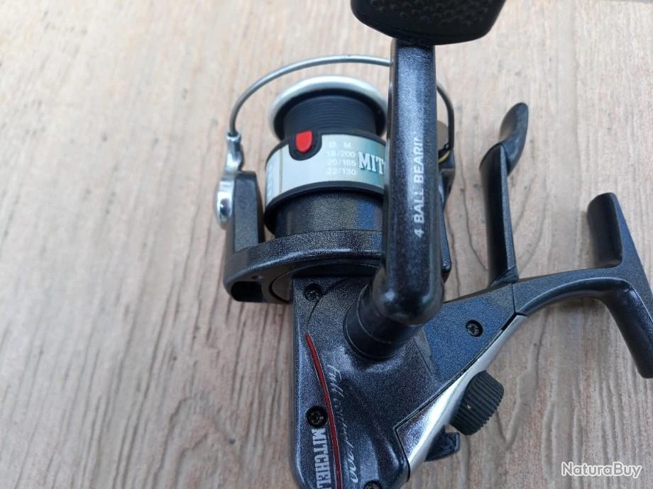 MOULINET MITCHELL FULL COTROL 200 . DEUX BOBINES . PARFAIT ETAT . – Image 6